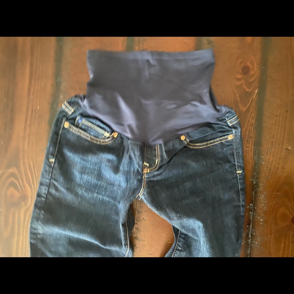 Gap maternity jeans size 24 0 regular~ - Picture 6 of 10